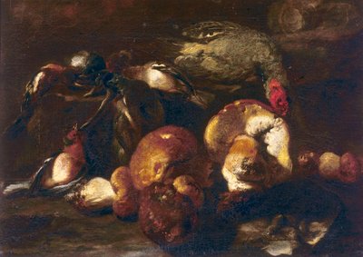 Birds and mushrooms by Nicasius 1620 78 Bernaerts